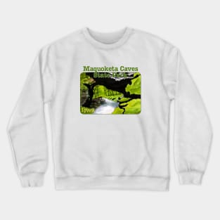 Maquoketa Caves State Park, Iowa Crewneck Sweatshirt